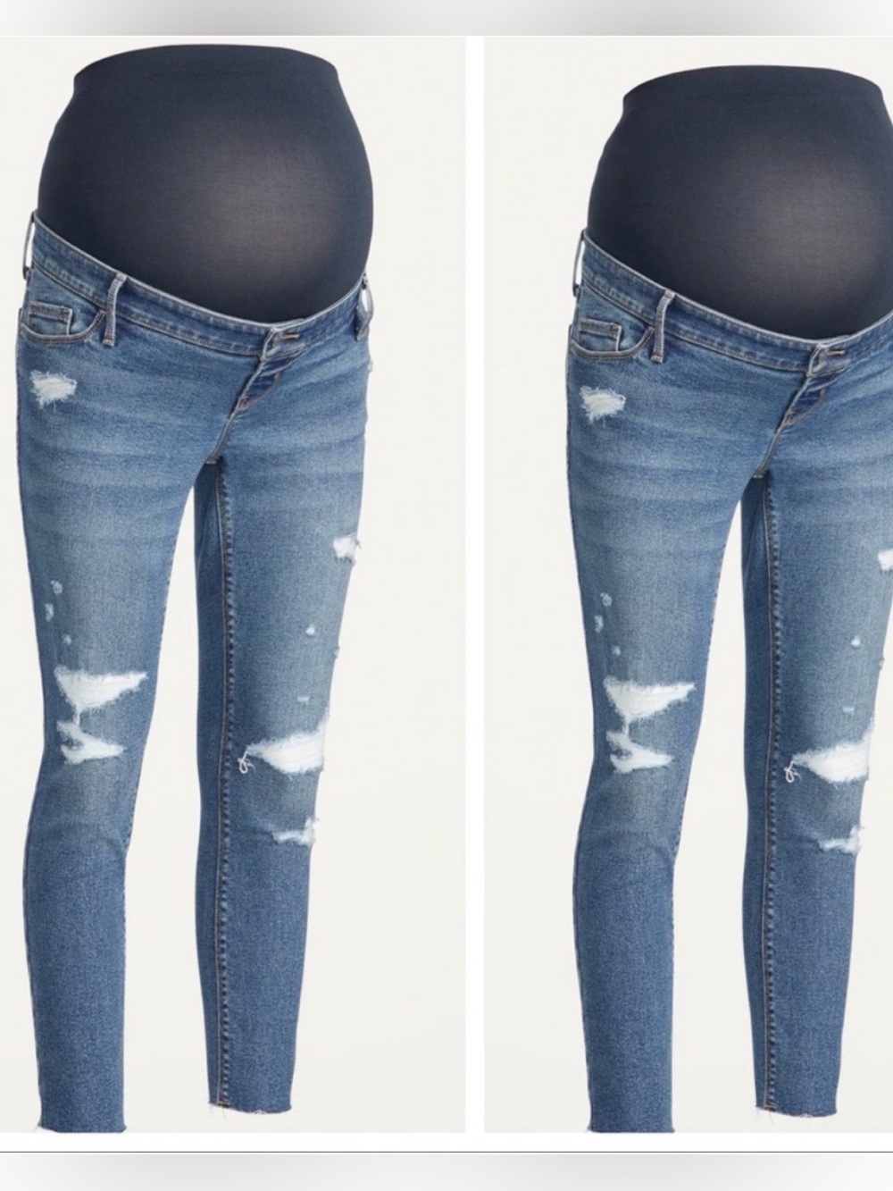 Isabel Maternity Distressed Skinny Jeans